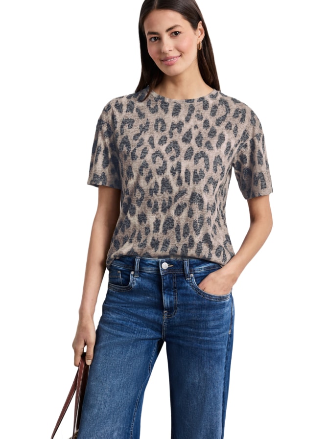 Street One Jerseyshirt mit Allover-Print bei Robert Ley