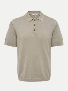 Only & Sons Polohemd mit kurzarm 202231-Chinchilla bei Robert Ley