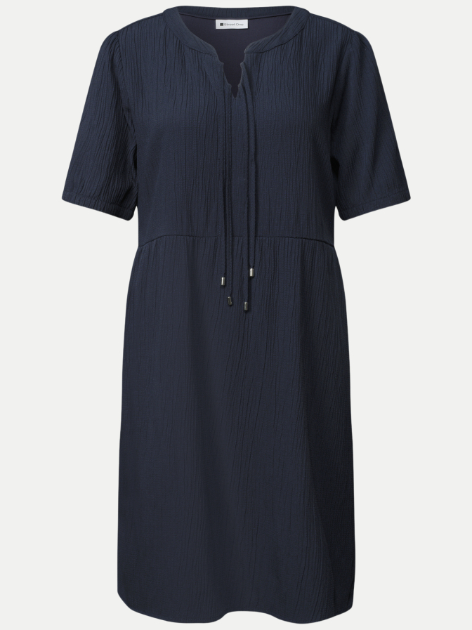 Street One Knielanges Kleid mit Schleifendetail bei Robert Ley