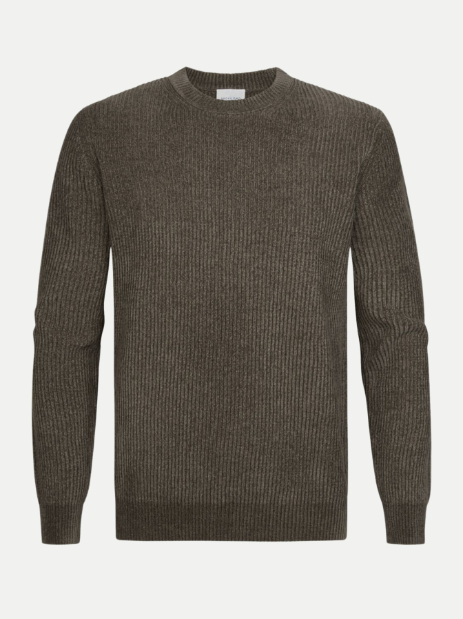 PROFUOMO Pullover Chenille Crewneck bei Robert Ley
