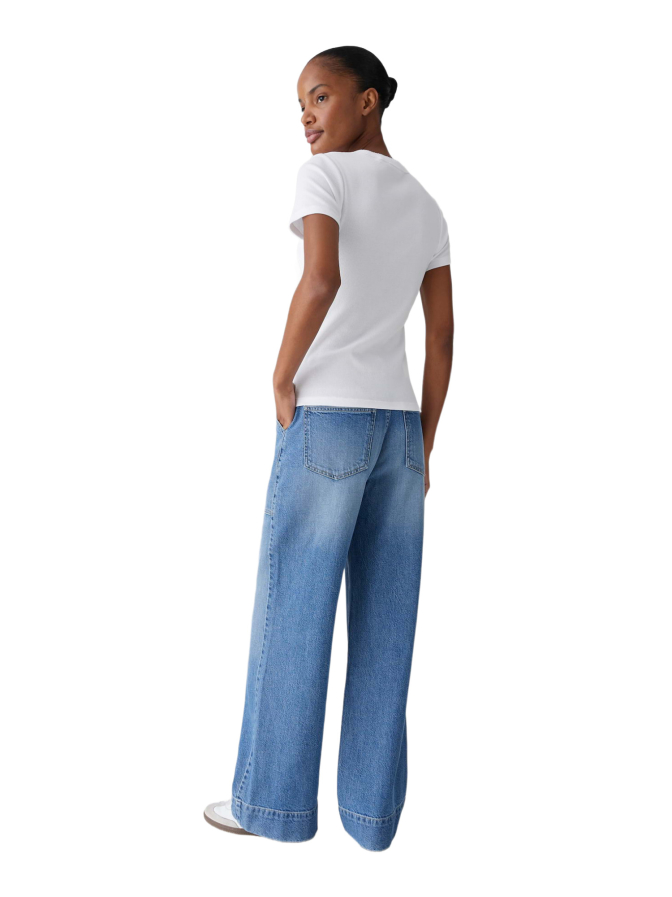 Opus T-Shirt Samuna mit Muschelkante bei Robert Ley