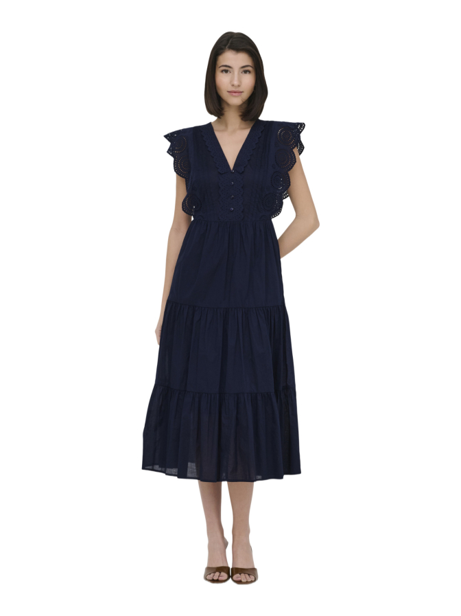 JDY Stufenkleid mit Spitzendetails bei Robert Ley