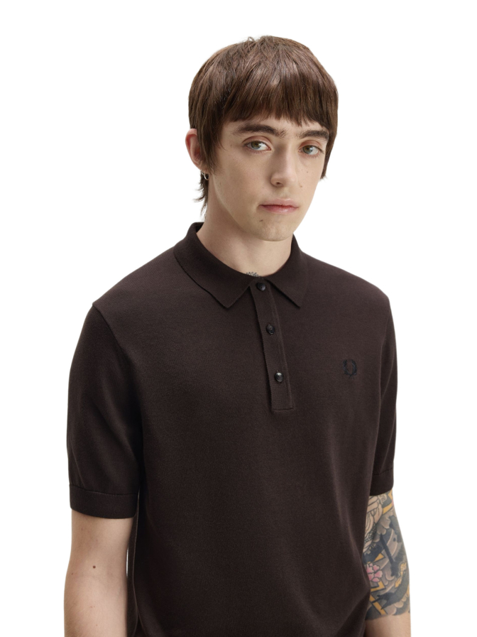 Fred Perry Strick-Poloshirt bei Robert Ley