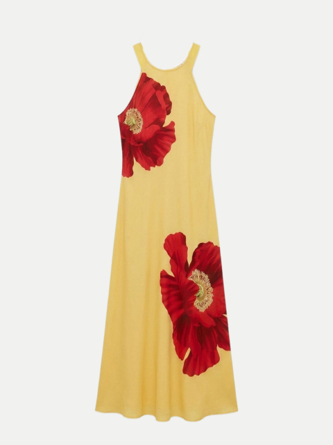 Farm Rio Maxikleid mit Mohnblumen bei Robert Ley