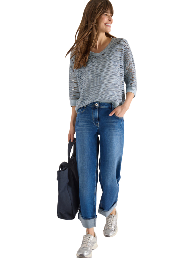 CECIL Pullover mit Garnmix bei Robert Ley