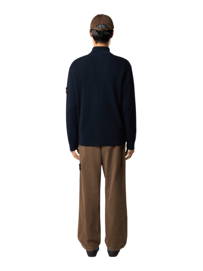Stone Island Cardigan mit Logo-Badge bei Robert Ley
