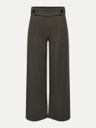 JDY Wide-Leg Hose 237395001-Chocolate Brown/BLACK BUTTONS bei Robert Ley