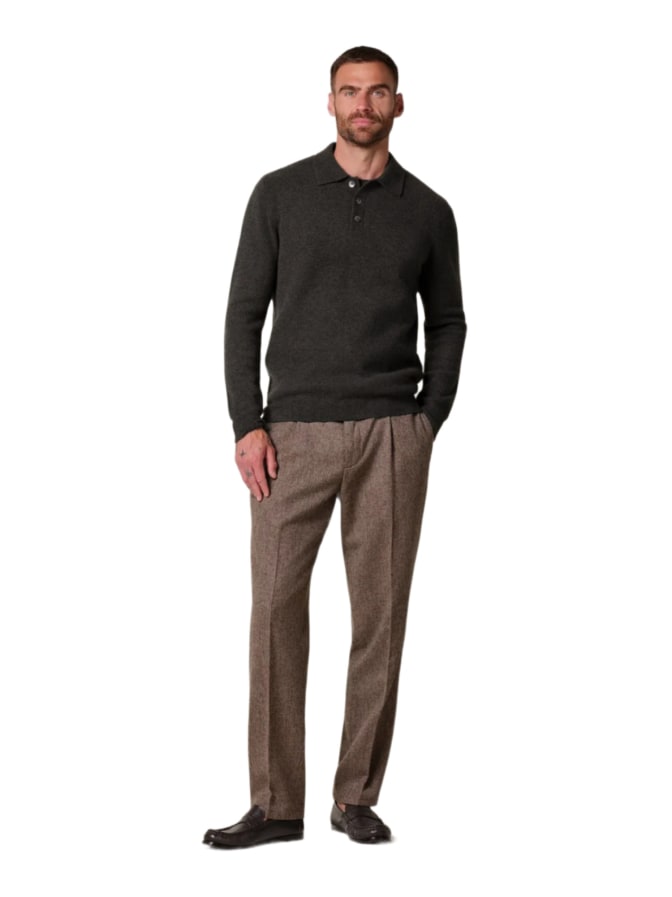 PROFUOMO Strick-Poloshirt Langarm bei Robert Ley