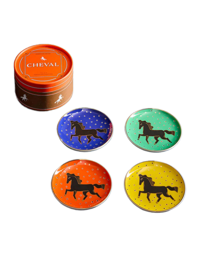 Jonathan Adler Untersetzer Cheval 4er-Set bei Robert Ley
