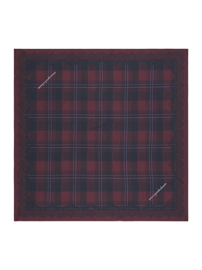 Marc O'Polo DENIM Bedruckter Schal aus Viskose-Twill bei Robert Ley