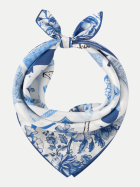 Codello Seidenschal NICKI PARIS BLU2-blau bei Robert Ley