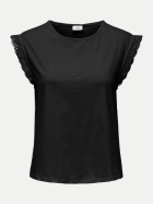 JDY Crochet-Top Salva 177911-Black bei Robert Ley
