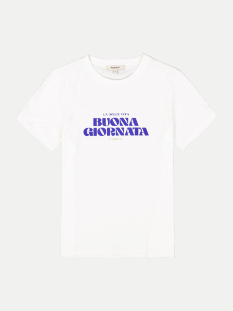 GARCIA T-Shirt mit Schriftzug bei Robert Ley