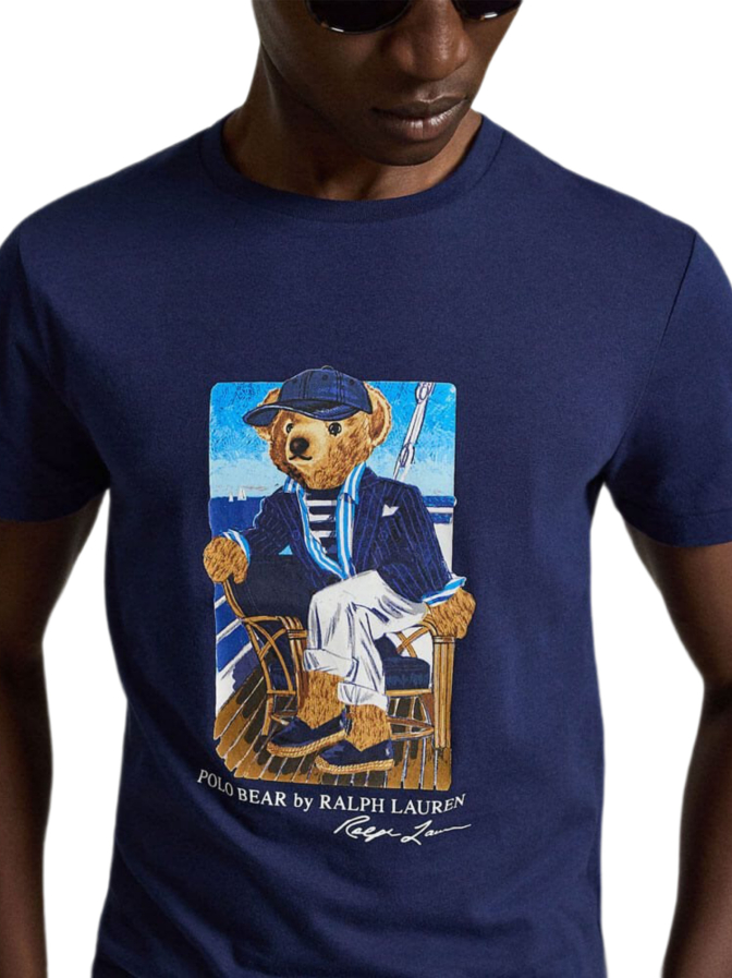 Polo Ralph Lauren T-Shirt mit Polo Bear Grafik bei Robert Ley
