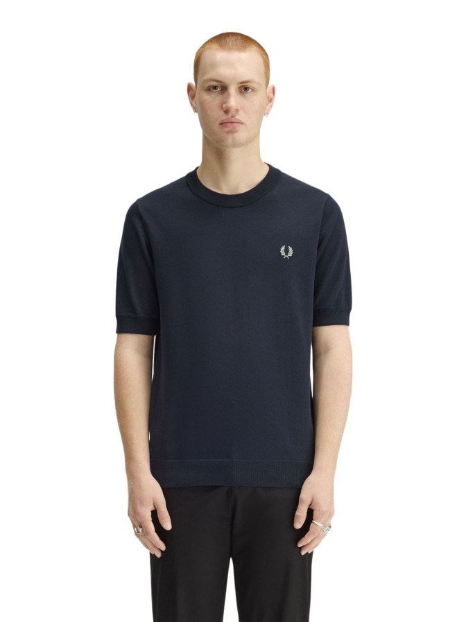 Fred Perry T-Shirt in Strick-Qualität bei Robert Ley