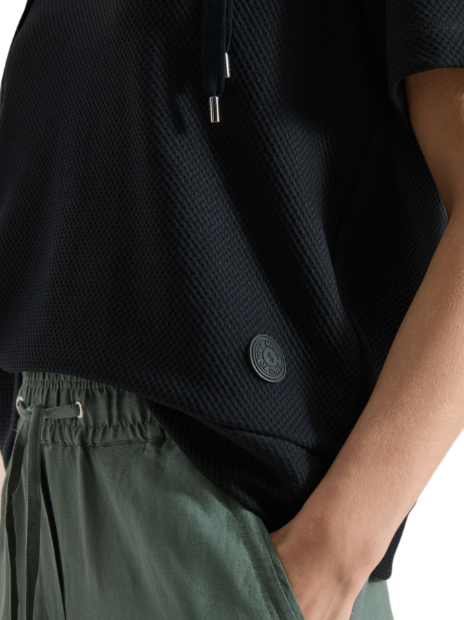 Cecil Kurzarm Sweatshirt mit Kapuze bei Robert Ley