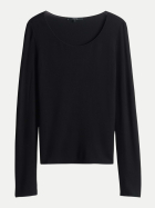 someday Slim-Fit Langarmshirt Kirosa 900-black bei Robert Ley