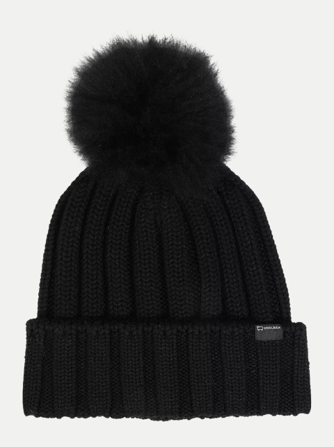 WOOLRICH Strick-Bommelmütze bei Robert Ley