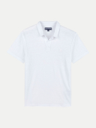 Vilebrequin Leinen Poloshirt 010-blanc bei Robert Ley
