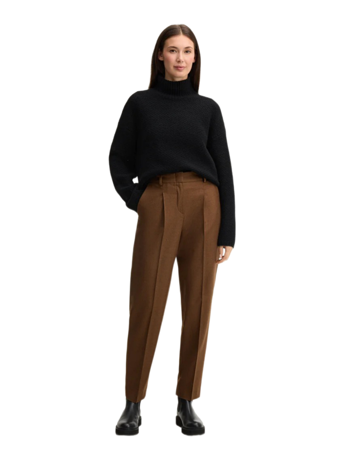 Windsor Women Regular-Fit Hose aus Schurwolle-Seide-Mix bei Robert Ley