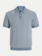 JACK & JONES Polohemd 175719007-Ashley Blue/Twist bei Robert Ley