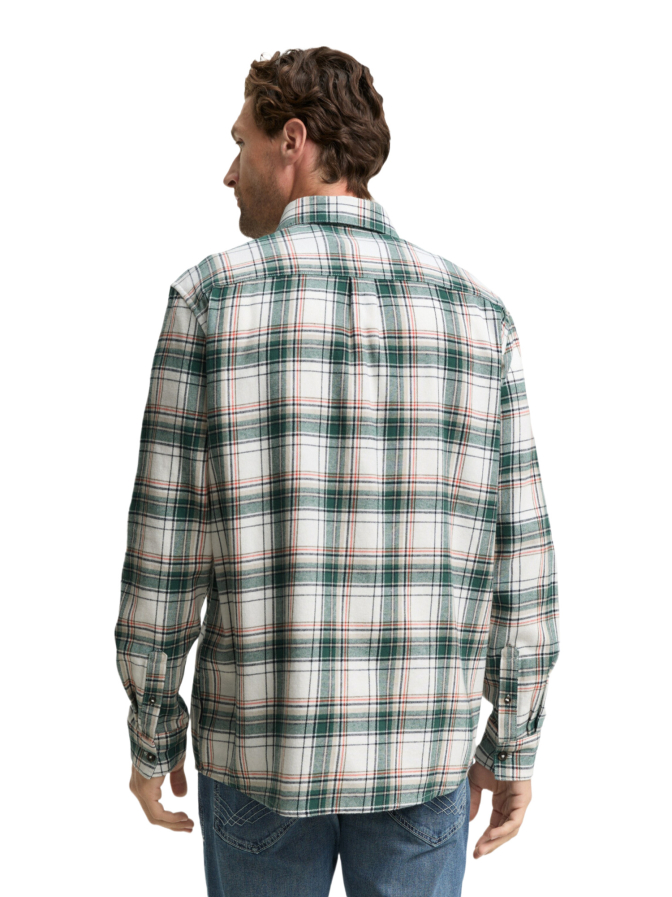Tom Tailor Casual Comfort-Fit Flanell-Hemd mit Karomuster bei Robert Ley