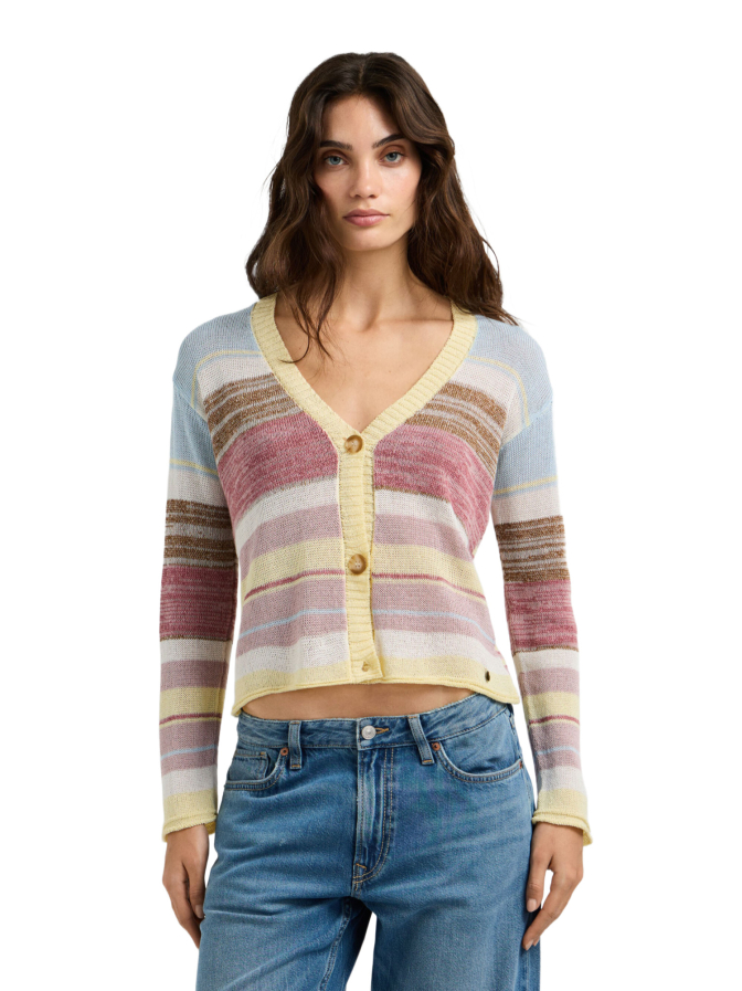 Pepe Jeans Gestreifte Strickjacke ANYA bei Robert Ley