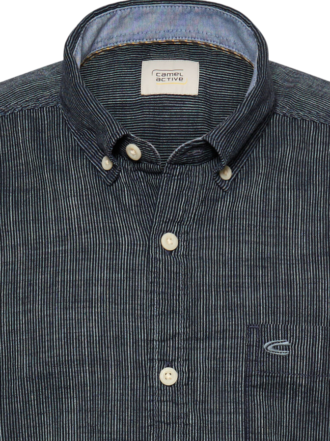 Camel Active Kurzarmhemd mit Kontrastdetails bei Robert Ley