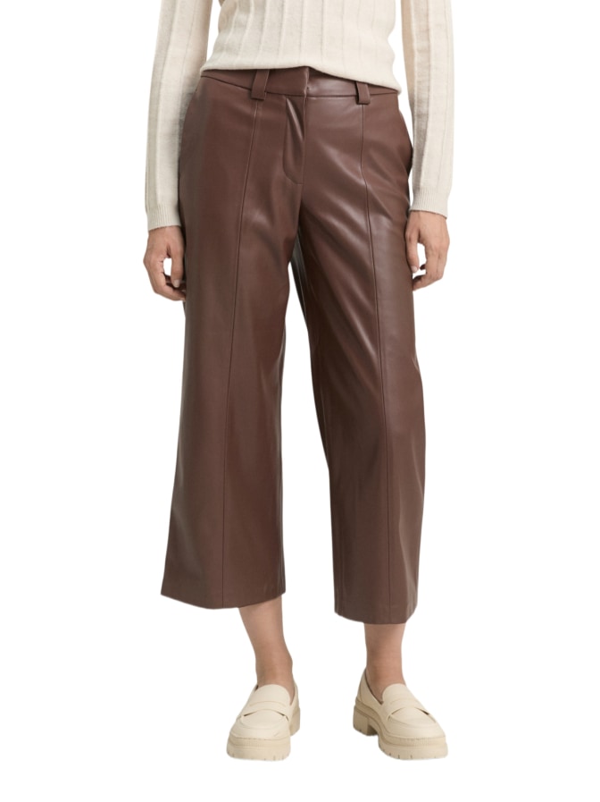 Tom Tailor Casual Culotte Hose in Lederoptik bei Robert Ley