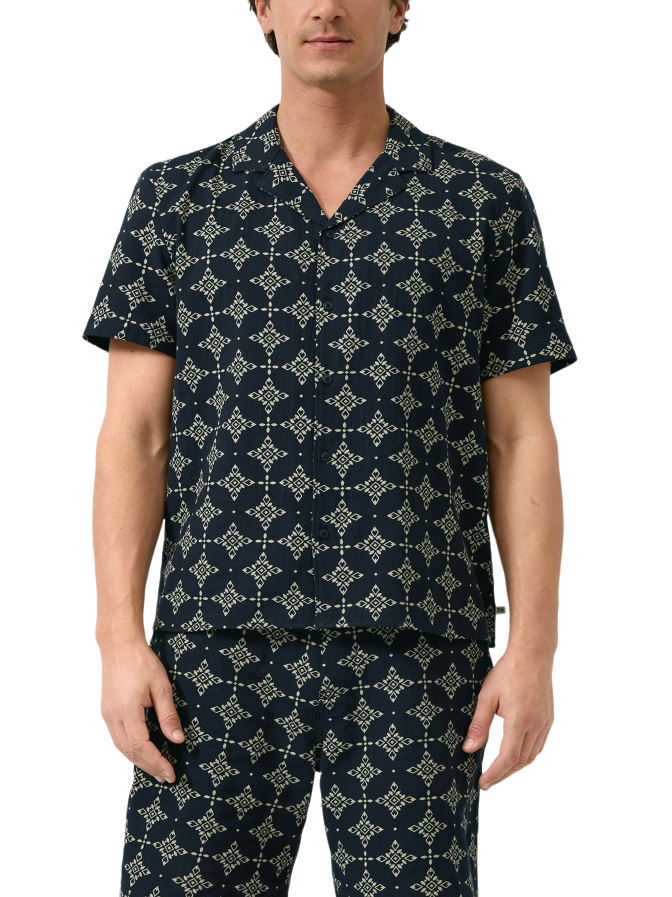 s.Oliver RED LABEL Resorthemd mit Allover-Print bei Robert Ley