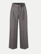 Zero Wide-Leg Bundfaltenhose 9725-Thunderstorm Melange bei Robert Ley