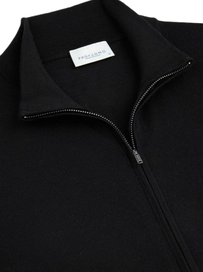 PROFUOMO Full-Zip Strickjacke aus Wolle bei Robert Ley
