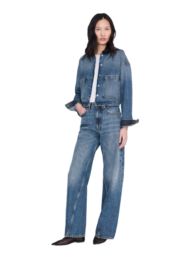 Anine Bing Jeans-Jacke Yuma bei Robert Ley