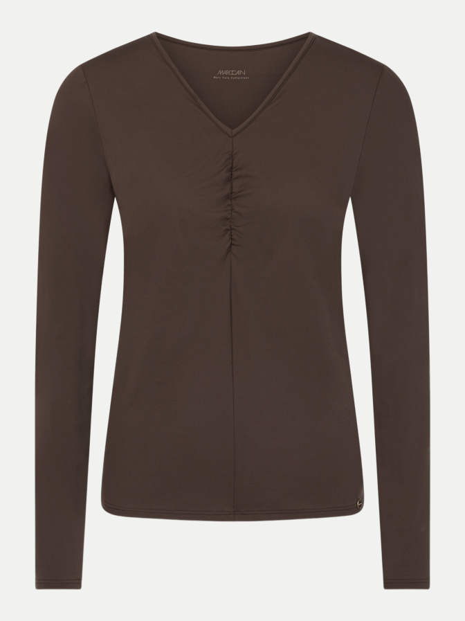 Marc Cain Langarmshirt mit Raffung bei Robert Ley