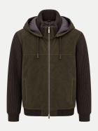 Gimo's Hybrid-Lederjacke 739chocolate bei Robert Ley