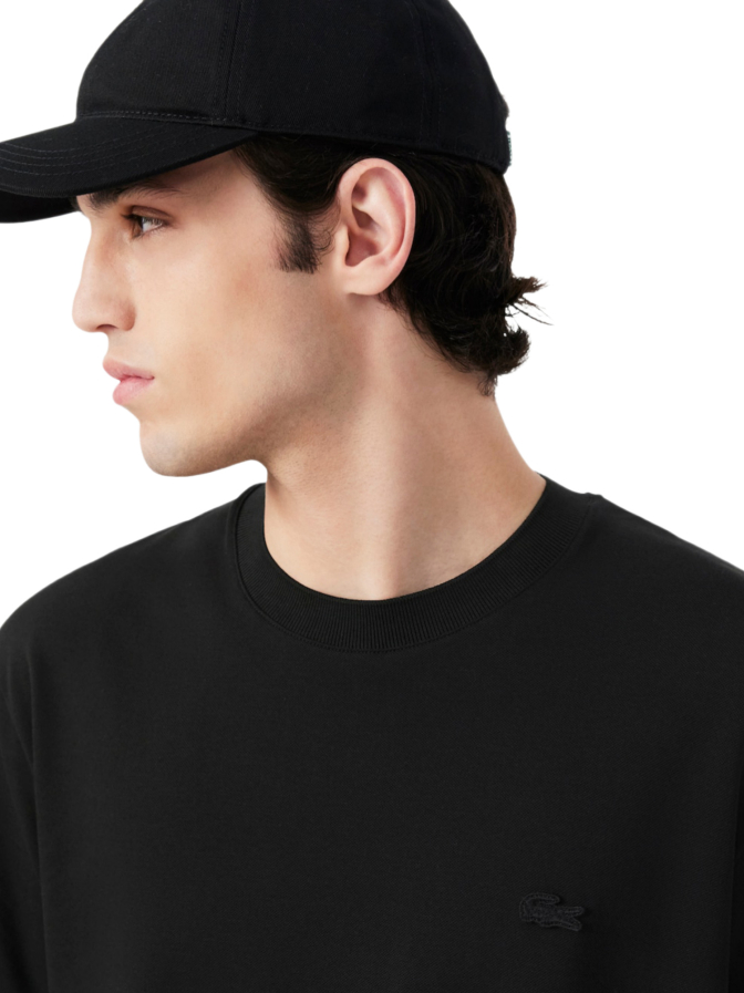 Lacoste T-Shirt aus Petit Piqué mit Pima-Baumwolle bei Robert Ley