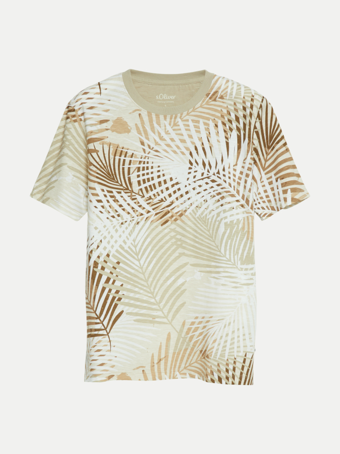 s.Oliver RED LABEL T-Shirt mit Allover- Print bei Robert Ley