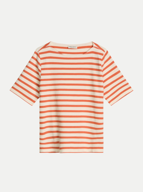 Marc O'Polo Jersey T-Shirt gestreift bei Robert Ley