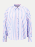 Fynch-Hatton Gestreifte Bluse 644-CORNFLOWER BLUE bei Robert Ley