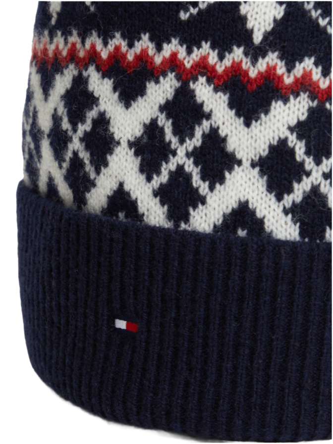 Tommy Hilfiger Beanie mit Fair-Isle-Muster bei Robert Ley