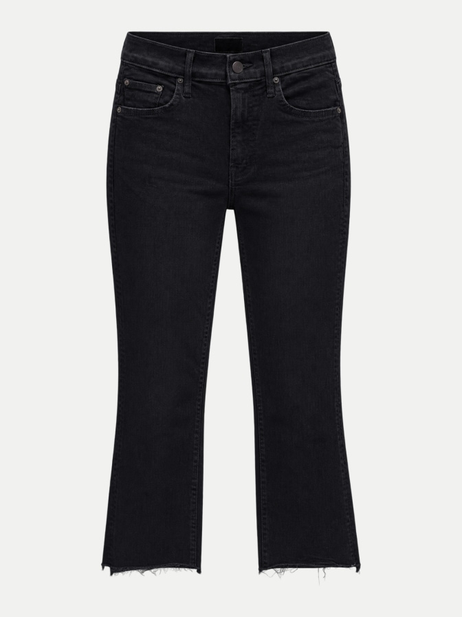 MOTHER Flared-Fit Jeans Insider Crop Step Fray bei Robert Ley
