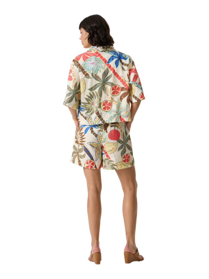 Garcia Bluse mit Allover-Print bei Robert Ley
