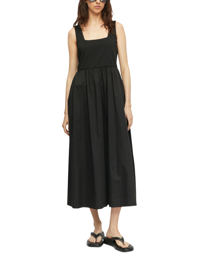 Comma Midi-Kleid im Fabricmix bei Robert Ley