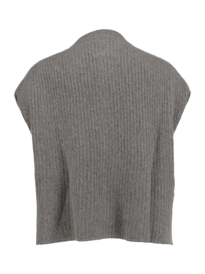 Robert Ley Oversized Strickweste aus Kaschmir-Mix bei Robert Ley