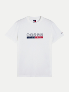 Tommy Jeans T-Shirt mit Logo-Print YBL-WHITE bei Robert Ley