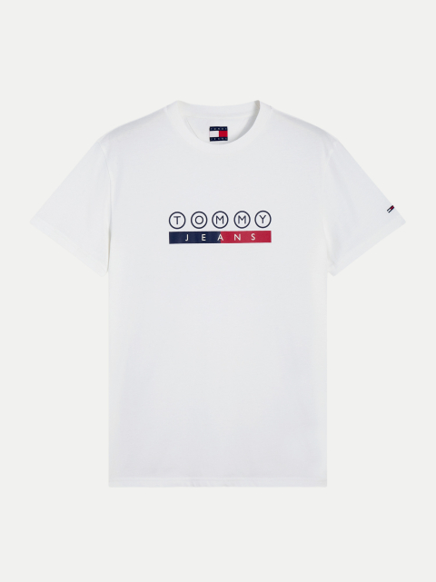 Tommy Jeans T-Shirt mit Logo-Print bei Robert Ley