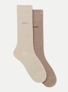 BOSS Socken Zweierpack 244-Open Brown bei Robert Ley