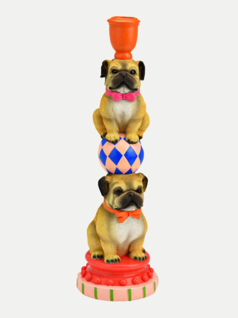 G.WURM Kerzenhalter Hunde 9x28x9 bei Robert Ley