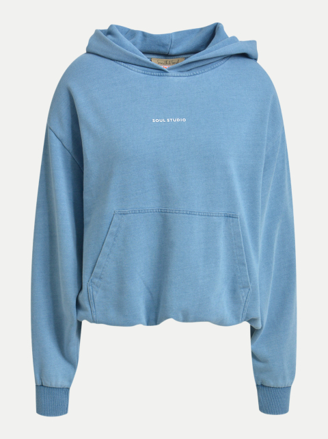 Smith & Soul Relaxed Denim Hoodie bei Robert Ley