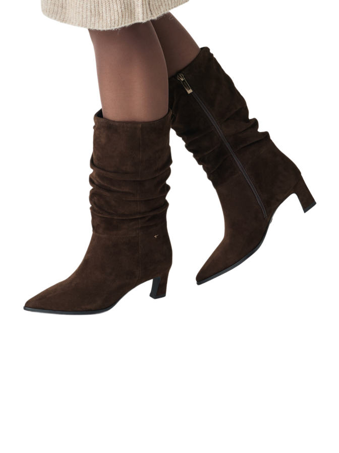 Tamaris Veloursleder-Stiefel bei Robert Ley